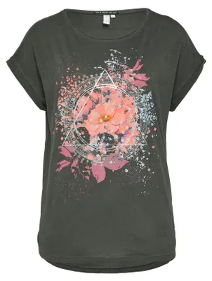 Produktbild von s.Oliver Lässiges Oversize T-Shirt mit Frontprint