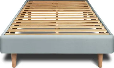 Produktbild von Lattenrost – Samtstoff – Bausatz zur Selbstmontage - 90x200 cm