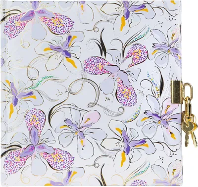 Produktbild von Goldbuch Tagebuch Orchid Mood, Persönliches Tagebuch, Mehrfarbig, Weiß, Abbildung, 96 Blätter, 100 g/m², 165 mm