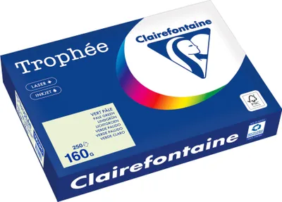 Obrázok produktu pre Clairefontaine Kopierpapier 1051PC A4 160g lindgrün 250Bl