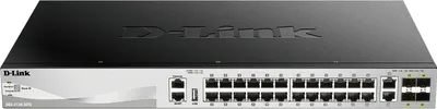Immagine prodotto di Switch D-Link DGS-3130-30TS/E a 30 porte, stack Gigabit Layer 3 (SI)
