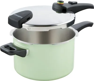 Obrázek produktu pro KOLIMAX Tlakový hrnec BIOMAX sventilem, průměr 22cm, objem 5.5l, COMFORT GREEN