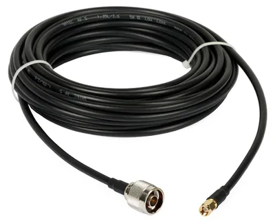 Zdjęcie produktu dla Przewód antenowy wtyk N wtyk SMA LMR240 10m