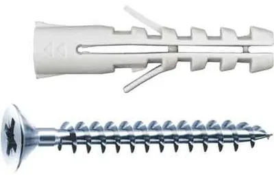 Productafbeelding van Zelfborende schroef met platte kop 'AX10', Ø 8x40 mm - schroef 5x50 mm