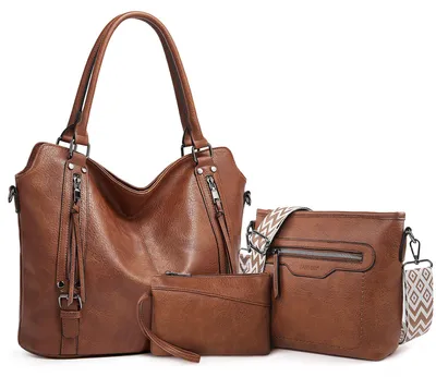 Produktbild von TANTOMI Handtasche Damen,Schultertasche Tragetasche Damen 3-teiliges Set,Einkauf