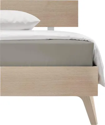 Produktbild von Colours L offene Mako Satin Laken Grau 270 x 260 cm