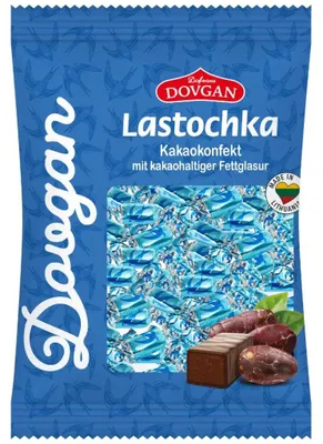 Produktbild von DOVGAN Lastochka Kakaokonfekt 205g