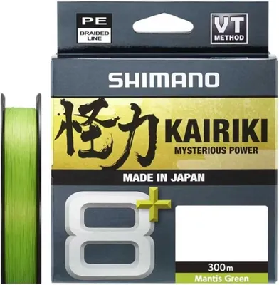 Produktbild von Shimano Kairiki 8+ Mantis Green 300 m 0,06 mm 4,8 kg