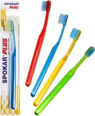 Obrázek produktu pro Zubní kartáček SPOKAR 3428 PLUS měkký