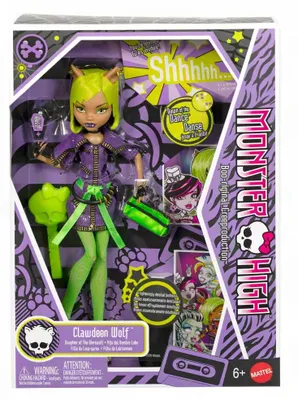 Image de Poupée Clawdeen Wolf Monster High Dawn of the Dance avec accessoires JKM45