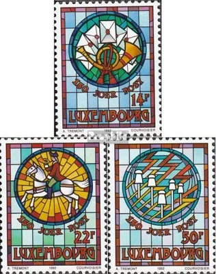 Produktbild von Briefmarken Luxemburg 1992 Mi 1302-1304 (kompl.Ausg.) postfrisch Luxemburgische Post