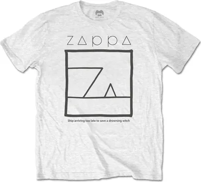 Produktbild von Frank Zappa Drowning Witch White XL T-Shirt