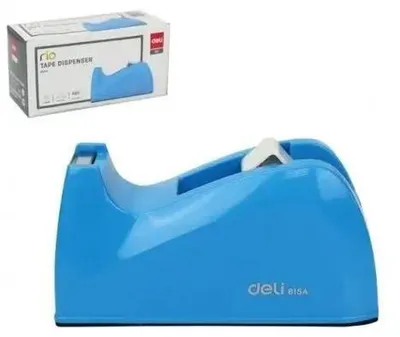 Obrázek produktu pro deli D269334 DELI Klebeband Abroller RIO 14,8x6,2x7,5 cm hellblau