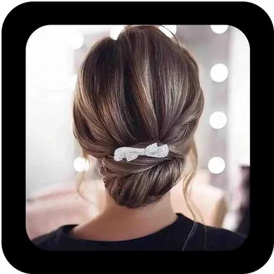 Produktbild von Kristall Haarspange mit Strass Steinen für Braut
