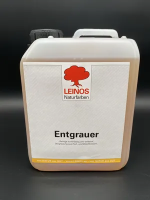 Produktbild von LEINOS Entgrauer 2,5 l für vergrautes Holz außen, gebrauchsfertig
