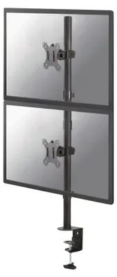 Produktbild von Neomounts FPMA-D550DVBLACK Monitorarm 10-32" - vertikale Montage, Klemme/Durchführung, 6 kg, 25,4 cm (10"), 81,3 cm (32"), 100 x 100 mm, Schwarz