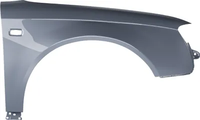 Produktbild von BLU Premium Kotflügel Passend für Audi A4 B7 LY7H Rechts Silber AkoyaSilber | 2004-2008 | Vorderseite Vorne | Lackiert | Einbaufertig | Verzinkt