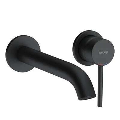 Produktbild von KLUDI BOZZ Unterputz-Waschtisch-Zweiloch-Wand-Einhandmischer, Ausladung 230mm, 382453976