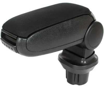Für Mini R55 / R56 / R57 Mittelarmlehne KLAPPBAR Textil Bezug Schwarz in der Farbe Schwarz von GOLDCAR