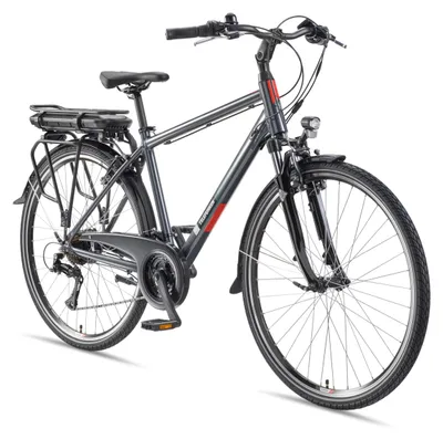 Produktbild von Telefunken Trekking E-Bike | Elektrofahrrad 28 Zoll | 21-Gang Kettenschaltung | Heckmotor 250W | 536,5Wh Akku | Pedelec
