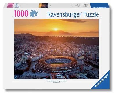 Immagine prodotto di Puzzle Ravensburger da 1000 pezzi, raffigurante Napoli, dimensioni 50x70 cm, ideale per adulti, un'ottima idea regalo