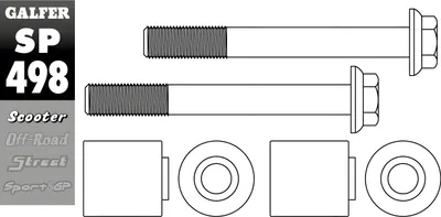 Zdjęcie produktu dla Adapter zacisku Galfer SP498