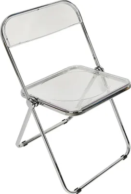Produktbild von 1er Set Acryl Klappstuhl,Lounge-Sessel,Besuchersstuhl,Weiß