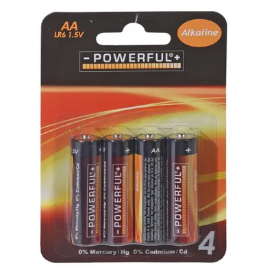 Image de ORION Piles alcalines 4x AA 1,5V Set de piles