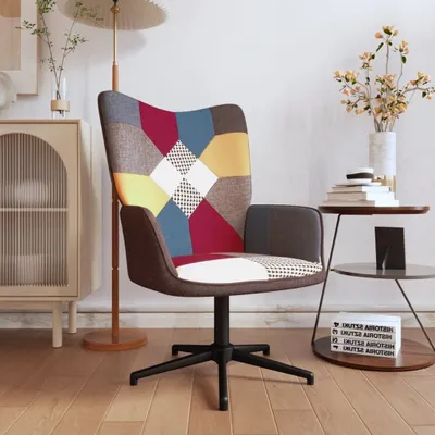 Zdjęcie produktu dla Maison Exclusive – fotel relaksacyjny z tkaniną patchworkową