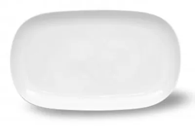 Produktbild von Weiße, ovale Porzellanschale, 32 cm, Thun Tom