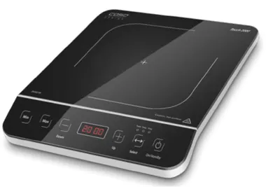 Produktbild von Caso Einzel-Induktionskochfeld Touch 2000 (2000 Watt, Timer, Digitalanzeige, Display, schnell, energiesparend)