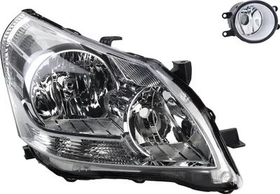 Produktbild von Scheinwerfer passend für Toyota Verso 04/2009-02/13 H11 HB3 Re. + Nebel. 811300F090 812100D040 1608422280 3550157L00 3550157L01 812100D Johns