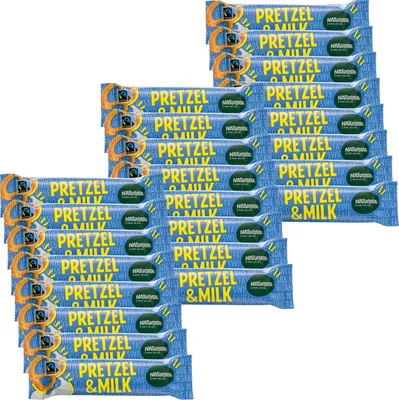 Produktbild von Pretzel & Milk Schokoriegel, 24 x  33 g
