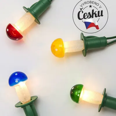 Imagen del producto de Juego de 12 bombillas Toadstool TV-12 de colores, 20 V/0,1 A