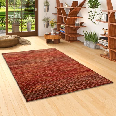 Produktbild von Designer Teppich Samba Terrakotta Verlauf, Größe:160x230 cm