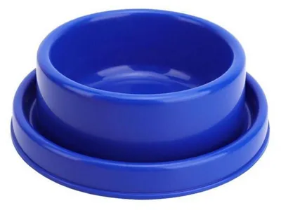 Immagine prodotto di Ciotola per animali domestici, antiformica, colore blu, taglia S