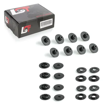 Produktbild von Fußmatten Autoteppich Befestigungs Clips Halter Set 24 teilig für Skoda für VW