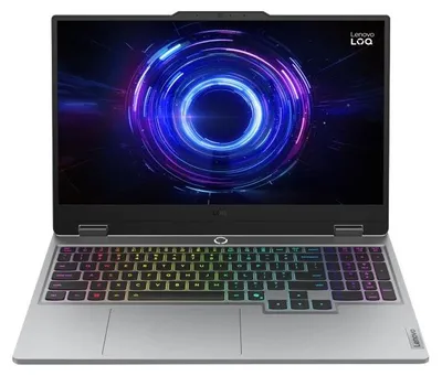 Image de Lenovo LOQ 15IRX10, processeur Intel Core i5-13450HX, écran 15,6 FHD IPS, luminosité 300 nits, traitement anti-reflet, fréquence de rafraîchissement 144 Hz, 16 Go de RAM DDR5 4800, SSD de 512, carte graphique GeForce RTX 5060 8 Go, batterie 60 Wh, sans système d'exploitation, couleur gris Luna