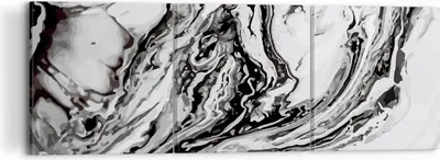 Produktbild von Bild auf Leinwand - Leinwandbild - Abstraktion modern - 120x40cm - Wand Bild - Wanddeko - Leinwanddruck - Bilder - Kunstdruck - Wanddekoration - Leinwand bilder - Wandkunst - CA120x40-4083