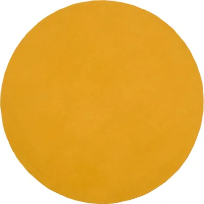 Produktbild von Mono Filzteppich Rund ø 250 cm Gelb