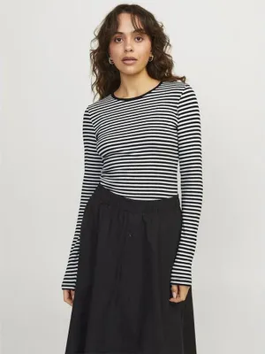 Image de Jack & Jones Stella Jjxx T-shirt manches longues bleu XS Femme bleu XS