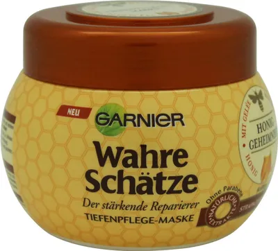 Produktbild von Garnier Wahre Schätze Maske Honig Geheimnis 300ml