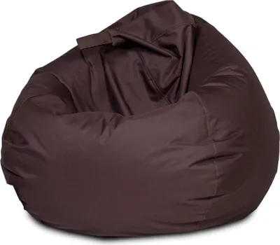 Obrázok produktu pre Ecopuf Oscar Sedací vak, Kreslo Pouf, Bean-Bag, 90x110cm, Tmavohnedá Nc15