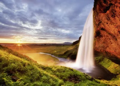Produktbild von Heye Puzzle Seljalandsfoss Waterfall, 1000 Stück(e), Landschaft