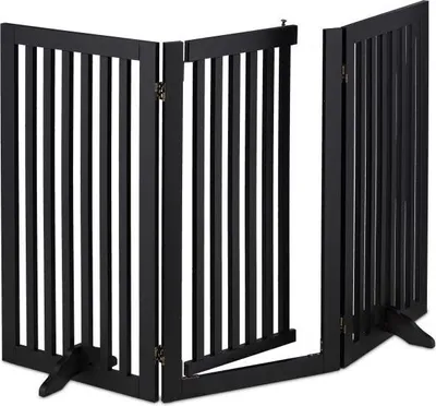 Immagine prodotto di Cancello di sicurezza nero con porta 92 cm