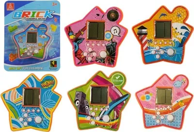 Productafbeelding van Brick Game Elektronische Tetris Portable Star