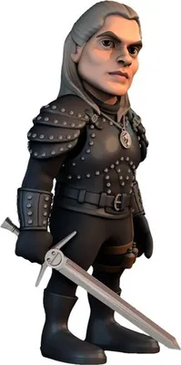 Produktbild von MINIX, Geralt aus der The Witcher-Reihe PVC-Figur 12 cm, Schwarz