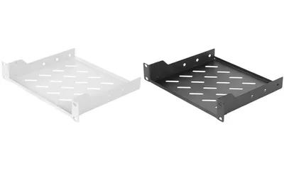 Image de DIGITUS DN-10-TRAY-2 DIGITUS Tablette 10", 1 UH, montage fixe, gris