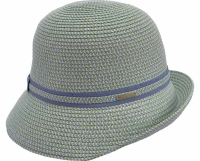 Seeberger knautschbare asymmetrische Glocke mit UV Schutz 30 in blau
