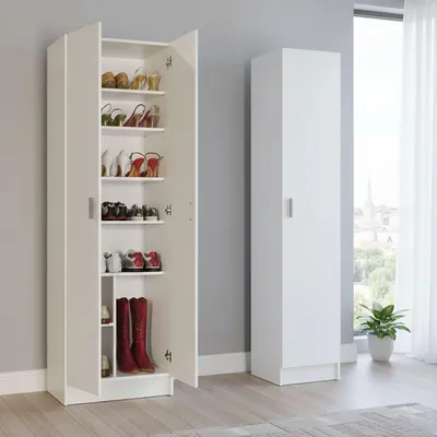 Produktbild von Molteno – Großer Mehrzweckschrank, 96x180h cm Weiß, Modular